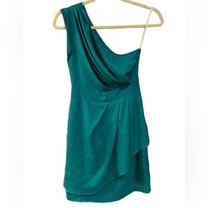 BCBG Generation One-Shoulder Dress